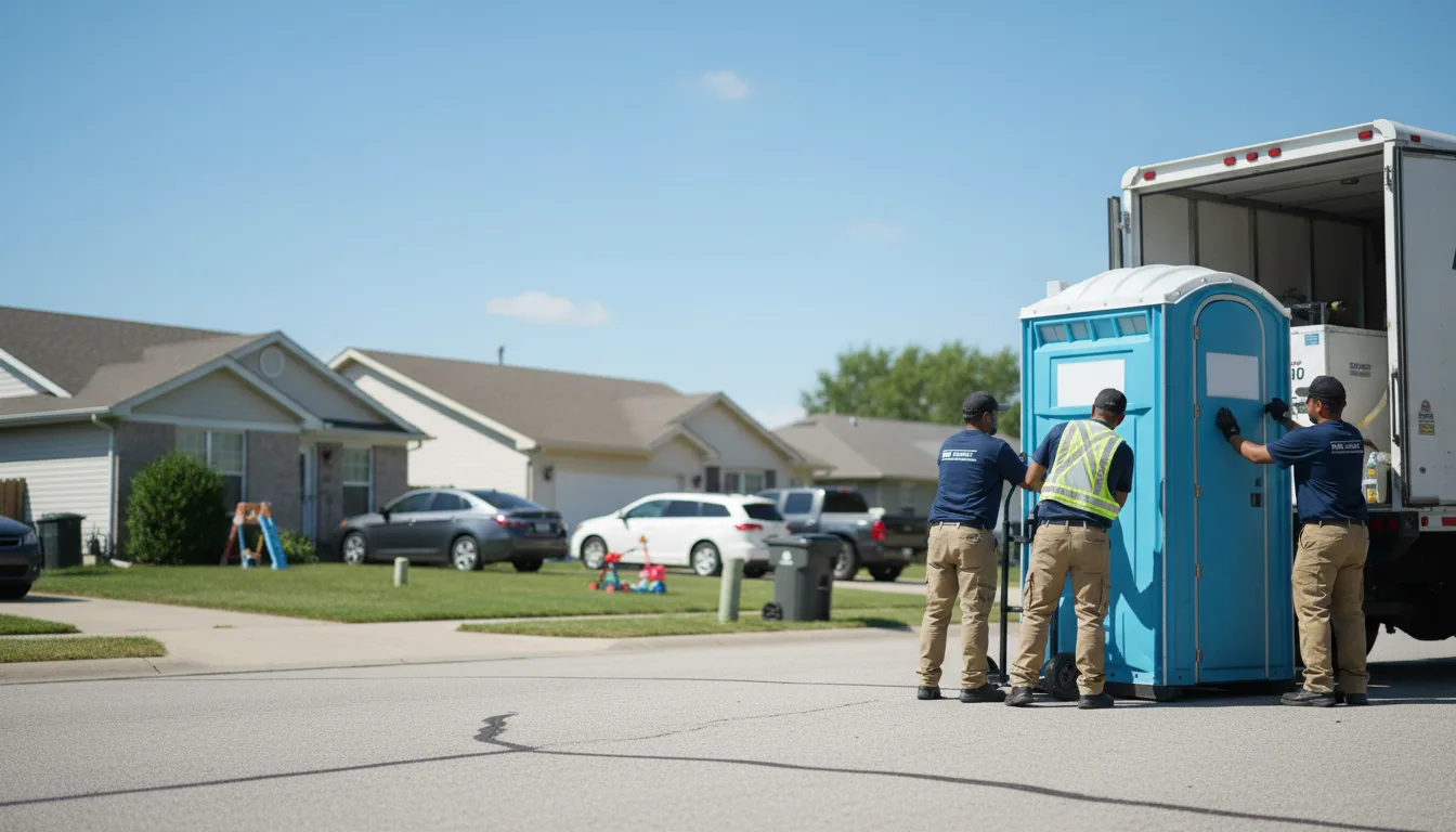 Standard Porta Potty Rentals in Tracy, IA near me